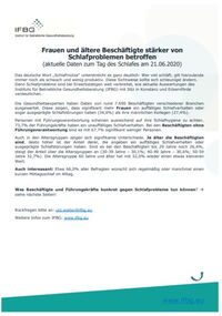 Schlaf in der Arbeitswelt