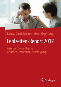 Fehlzeiten-Report 2017: Krise und Gesundheit - Ursachen, Prävention, Bewältigung / Die Vereinbarkeit von Beruf und privater Lebenssituation