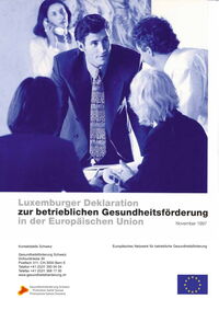 Luxemburger Deklaration zur betrieblichen Gesundheitsförderung