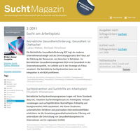Sucht am Arbeitsplatz